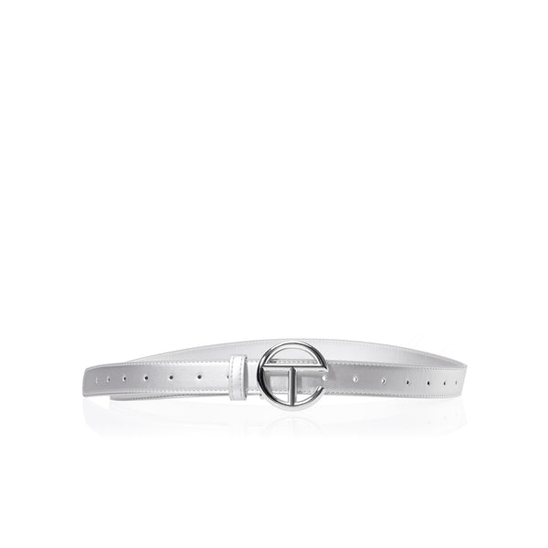 Logo Belt - Silver/Silver