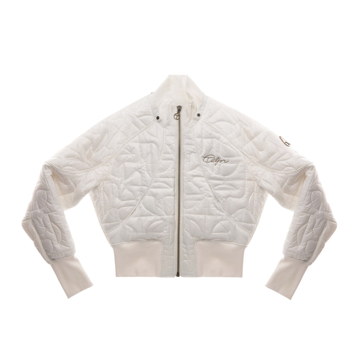 Moose Knuckles x Telfar Quilted Bomber - Pearl/Shearling