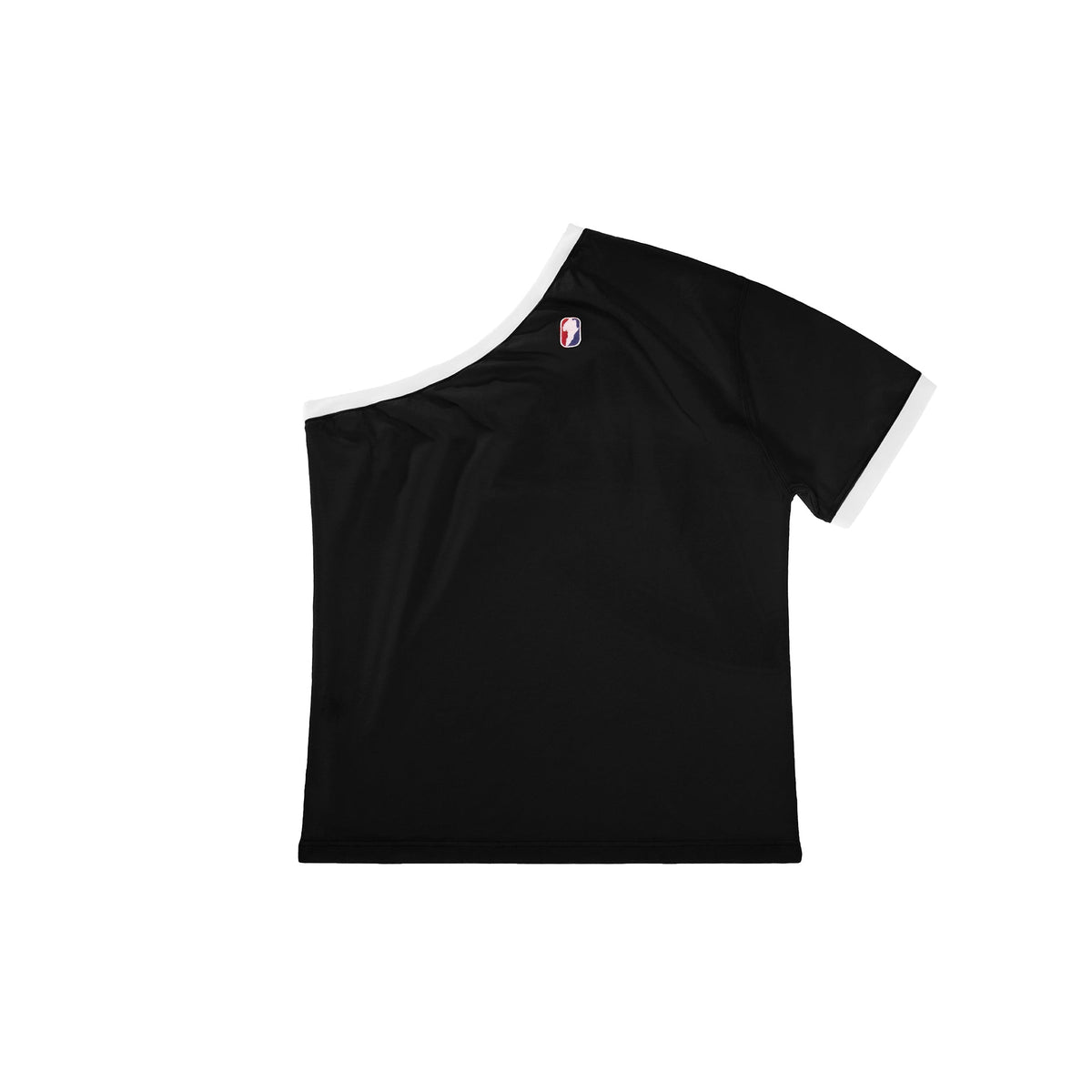 Telfar Triple V-Neck Jersey - Black XS