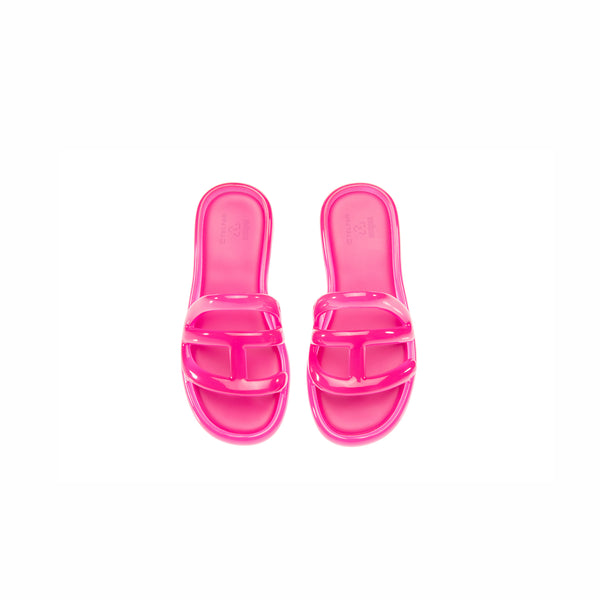 Melissa x Telfar Jelly Slide - Pink – shop.telfar