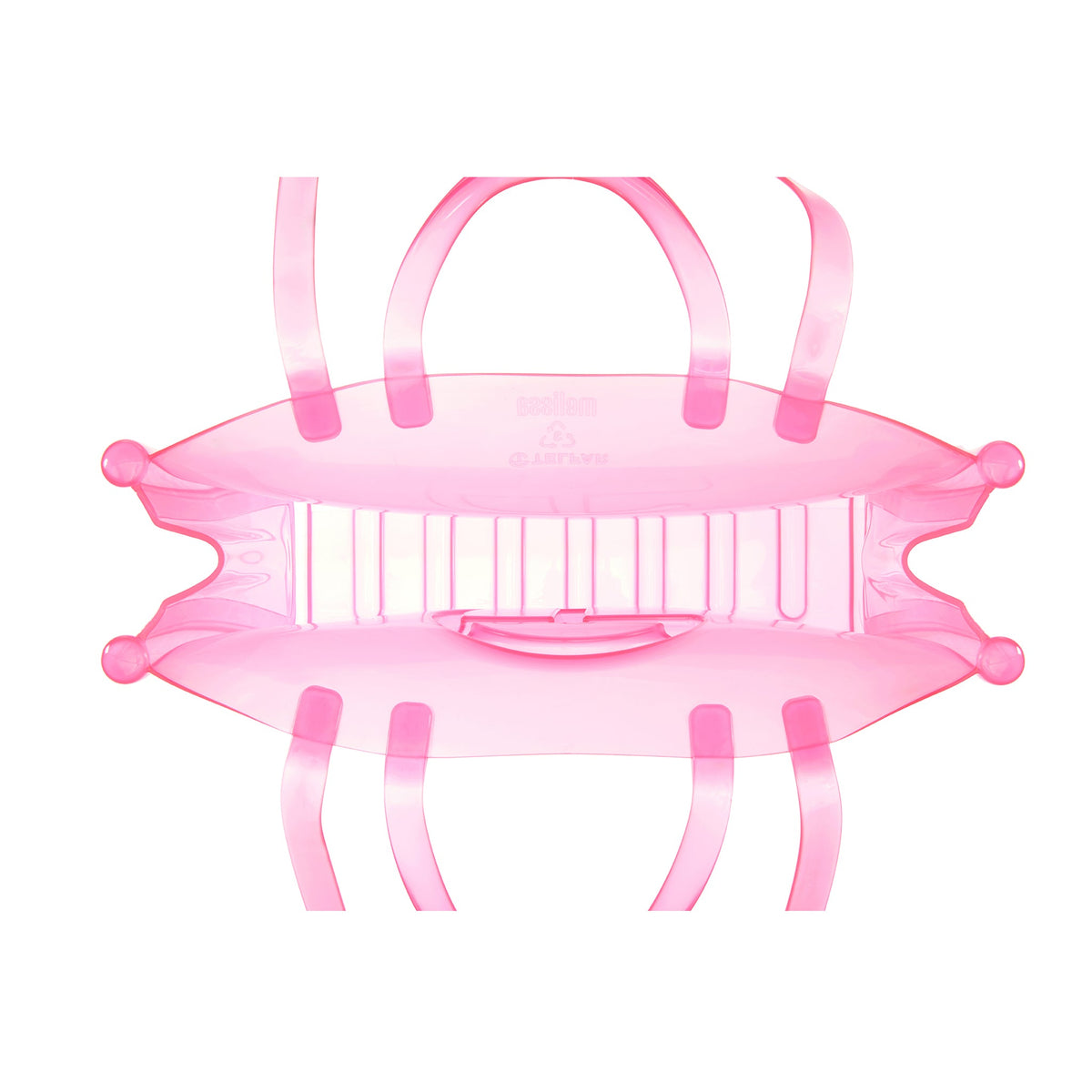 Melissa X Telfar Large Jelly Shopper - Pink