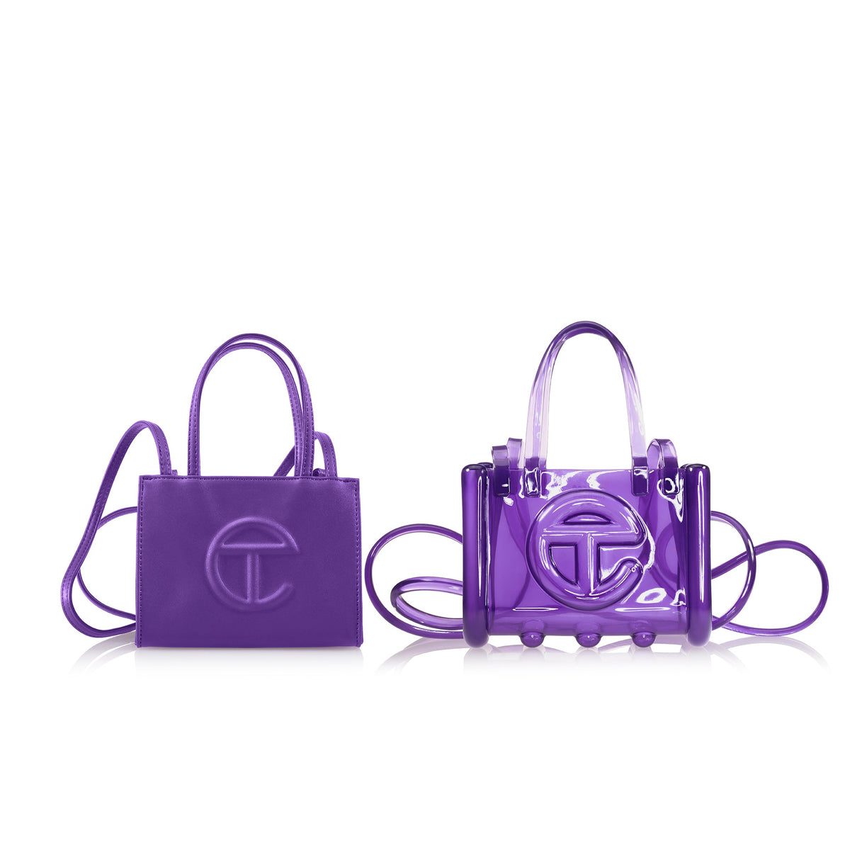 Melissa X Telfar Small Jelly Shopper - Purple