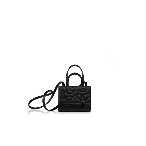 Moose Knuckles x Telfar Quilted Small Shopper - Black