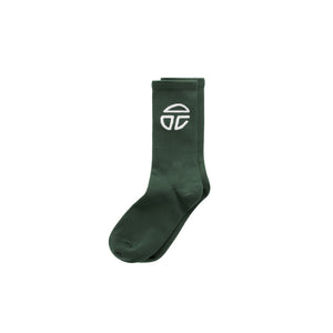 Athletic Logo Socks - Dark Olive