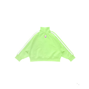 Cropped Track Jacket - Double Mint
