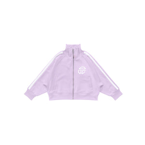 Cropped Track Jacket - Lavender