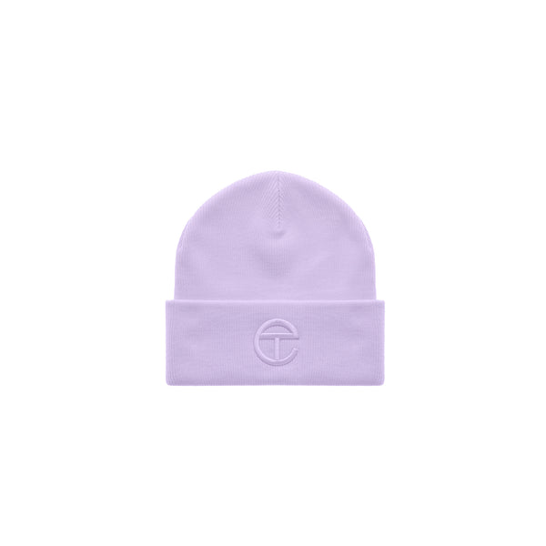 Embroidered Beanie - Lavender