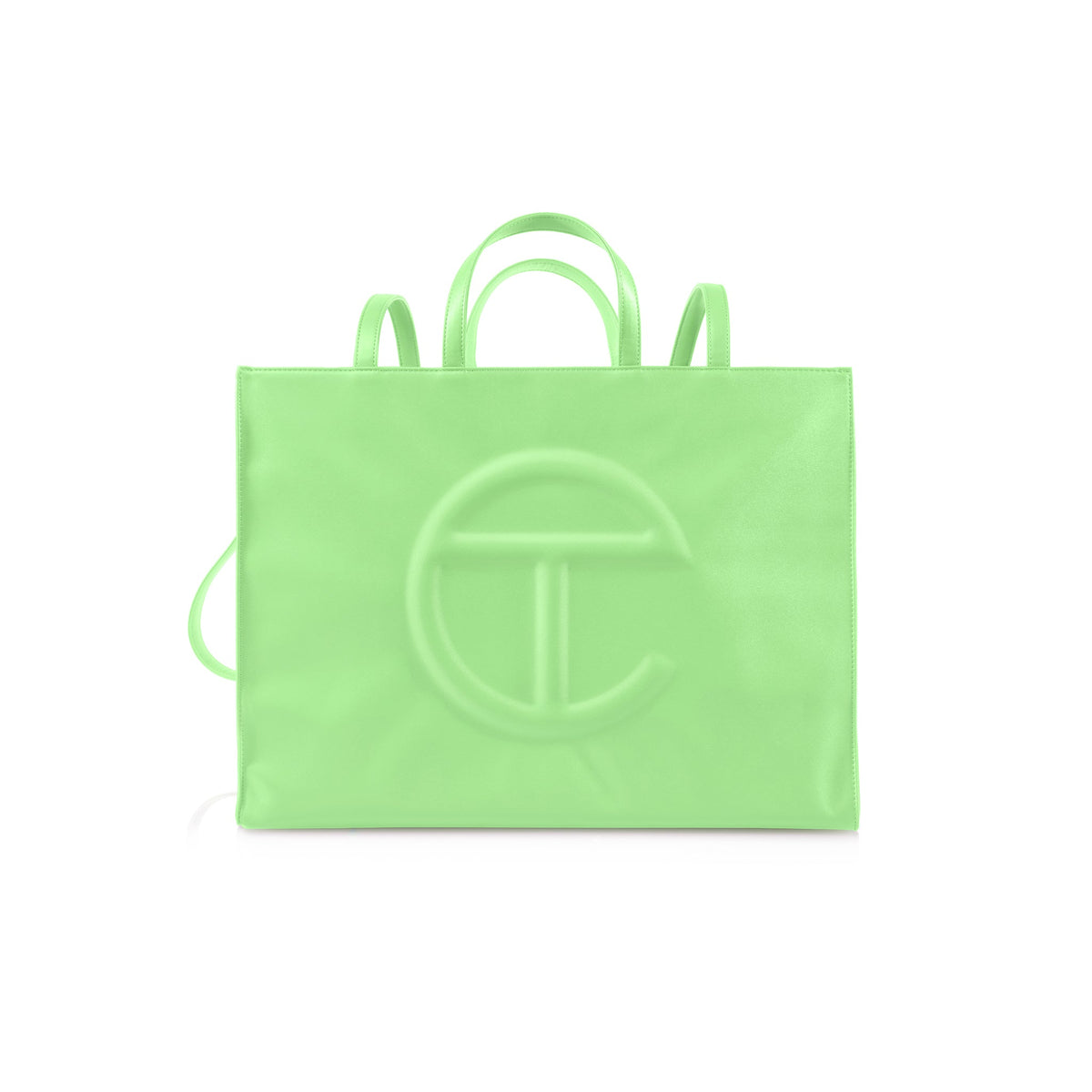 Large Shopping Bag - Double Mint