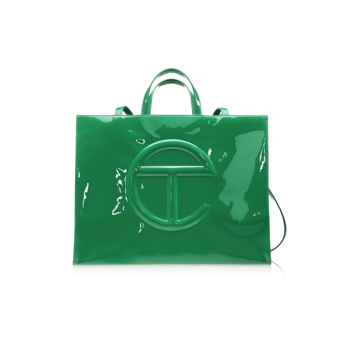 Large Shopping Bag - Greenscreen Patent