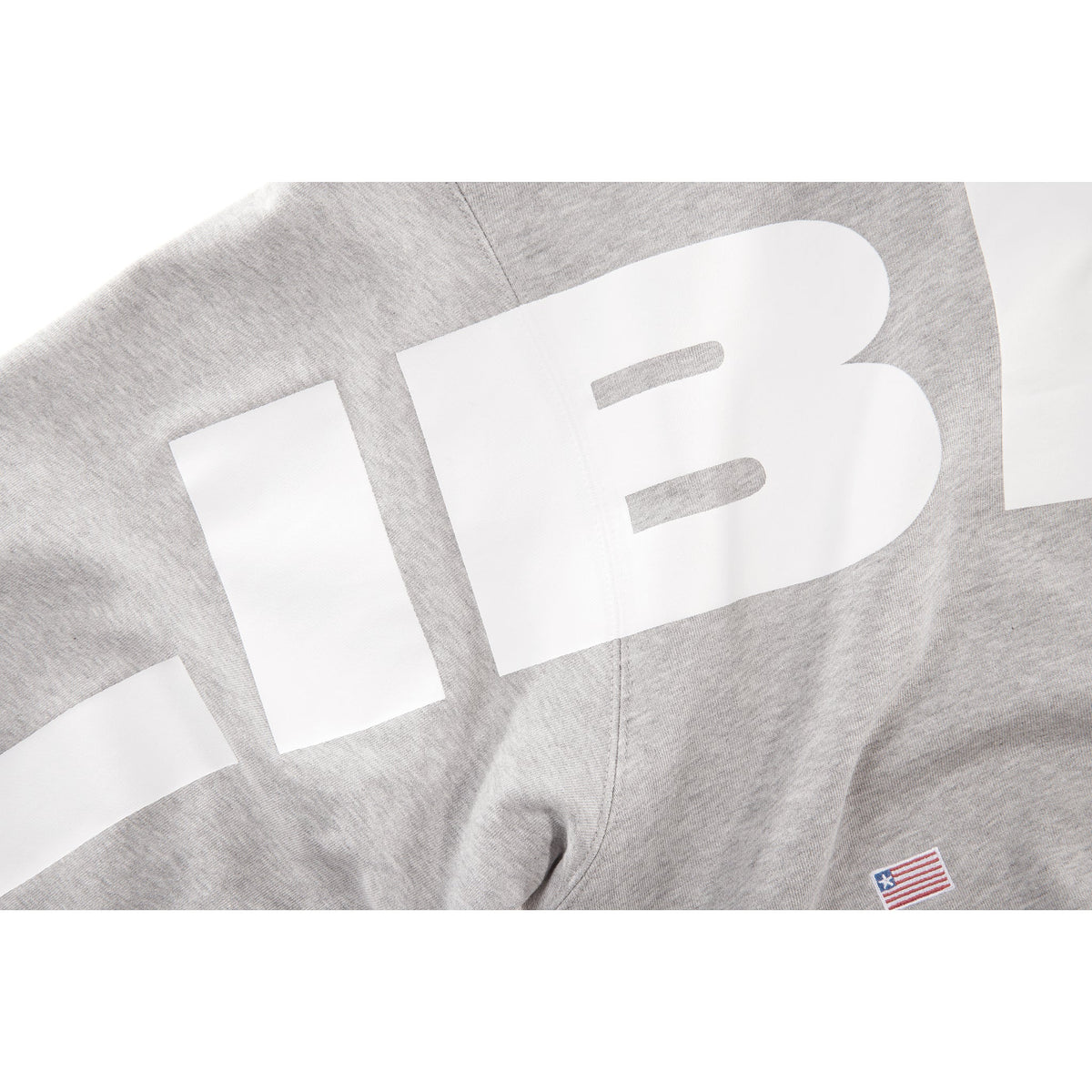 Crop Hoodie - Liberia Grey