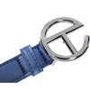 Logo Belt - Silver/Cobalt