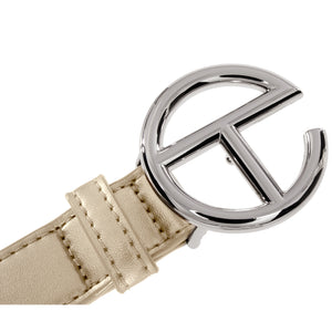 Logo Belt - Silver/Gold