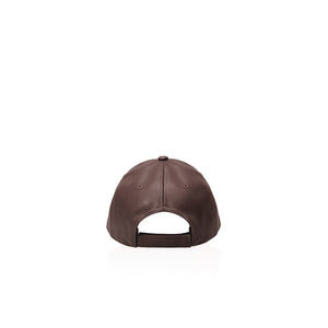 Logo Embossed Hat - Chocolate