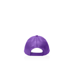 Logo Embossed Hat - Grape