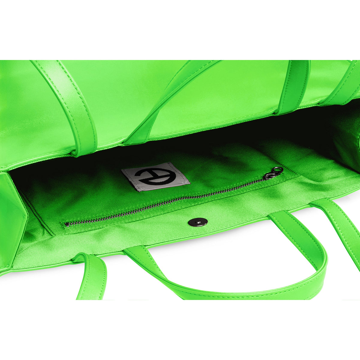Medium Shopping Bag - Highlighter Green