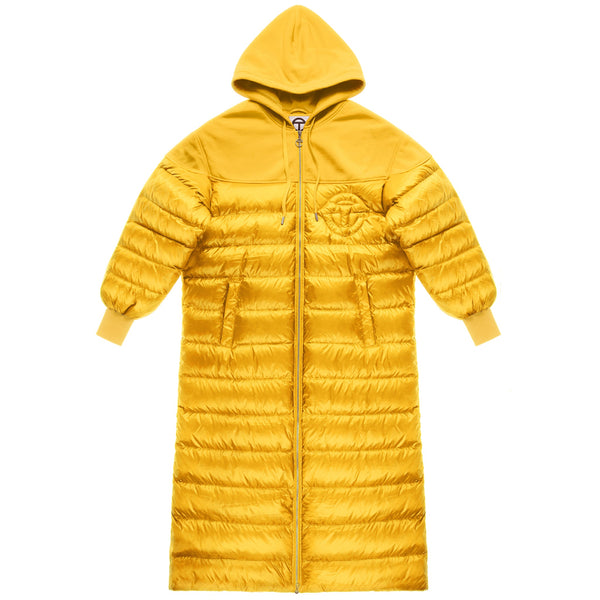 Puff Hoodie Coat - Yellow