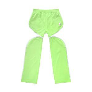 Thigh Hole Track Pant - Double Mint