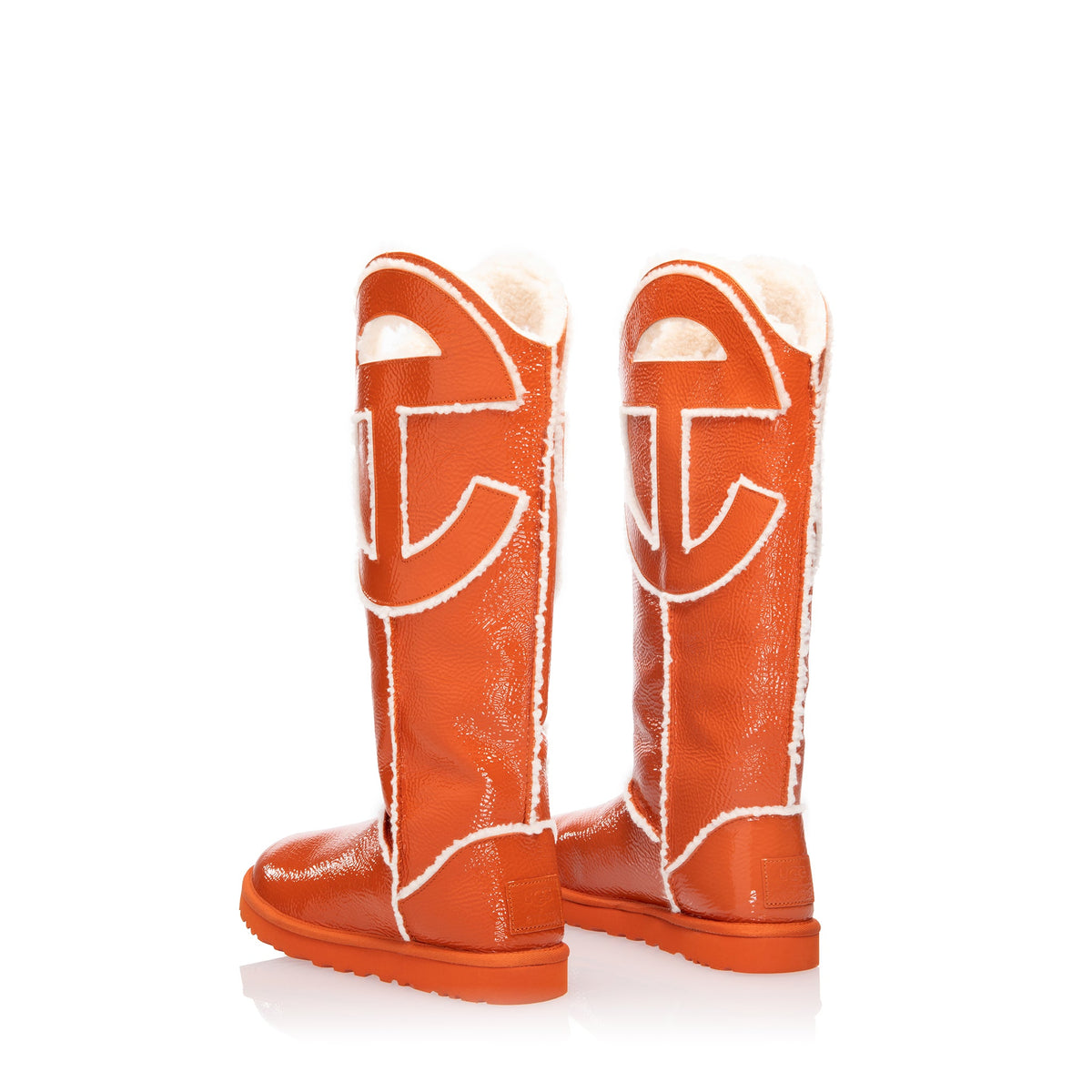 Ugg Telfar Logo Tall Crinkle Boots