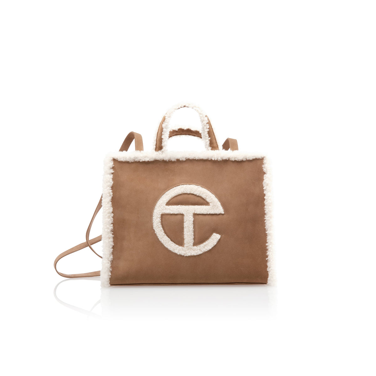 UGG x TELFAR Medium Shopper - Chestnut – shop.telfar