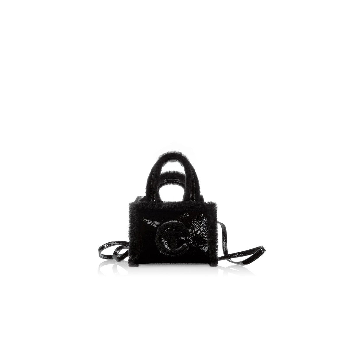 black telfar bag  Bags, Purses and bags, Bag accessories