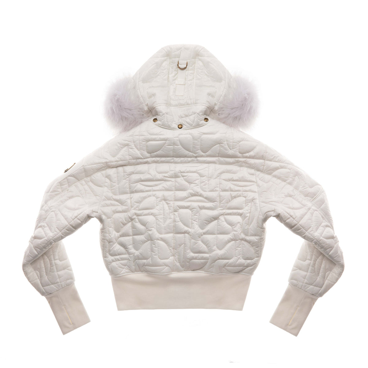 Moose Knuckles x Telfar Quilted Bomber - Pearl/Fox