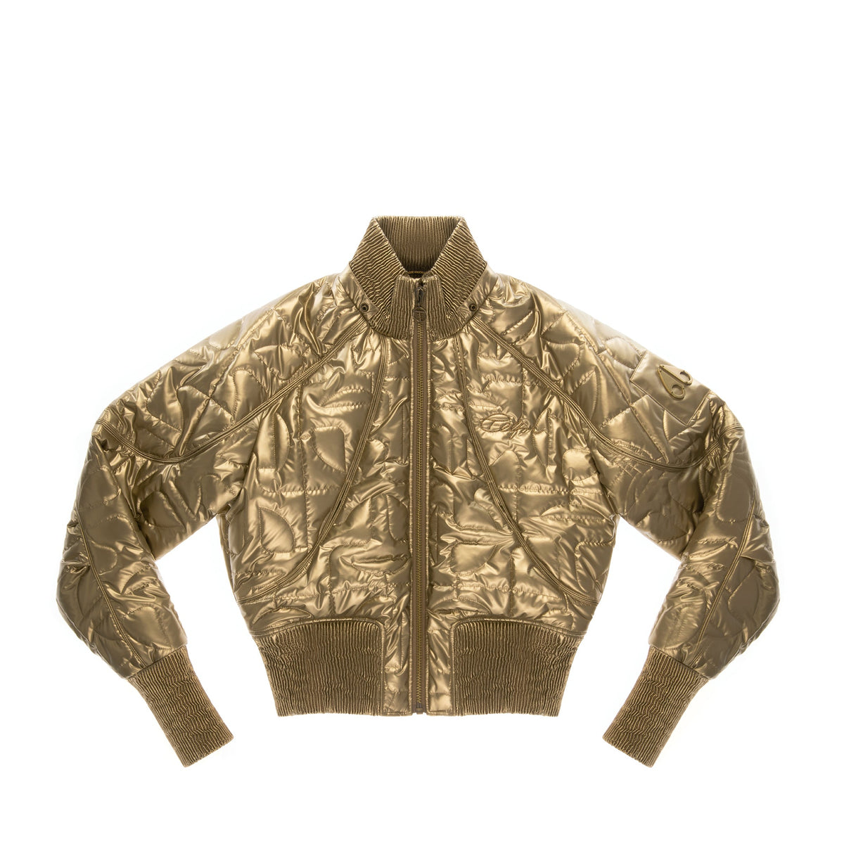 Moose Knuckles x Telfar Quilted Bomber - Gold/Fox