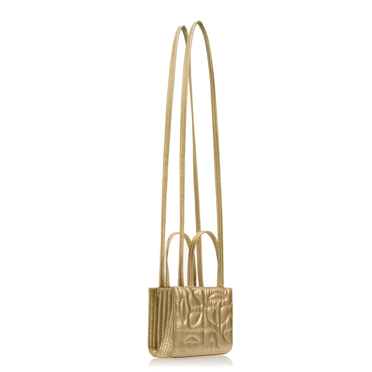 Moose Knuckles x Telfar Quilted Small Shopper - Gold