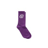 Athletic Logo Socks - Grape
