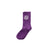 Athletic Logo Socks - Grape