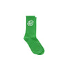 Athletic Logo Socks - Greenscreen