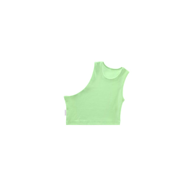 Cropped Half Tank - Double Mint