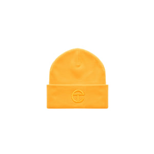 Embroidered Beanie - Yellow