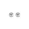 Logo Stud Earring - Silver