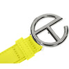 Logo Belt - Silver/Highlighter Yellow