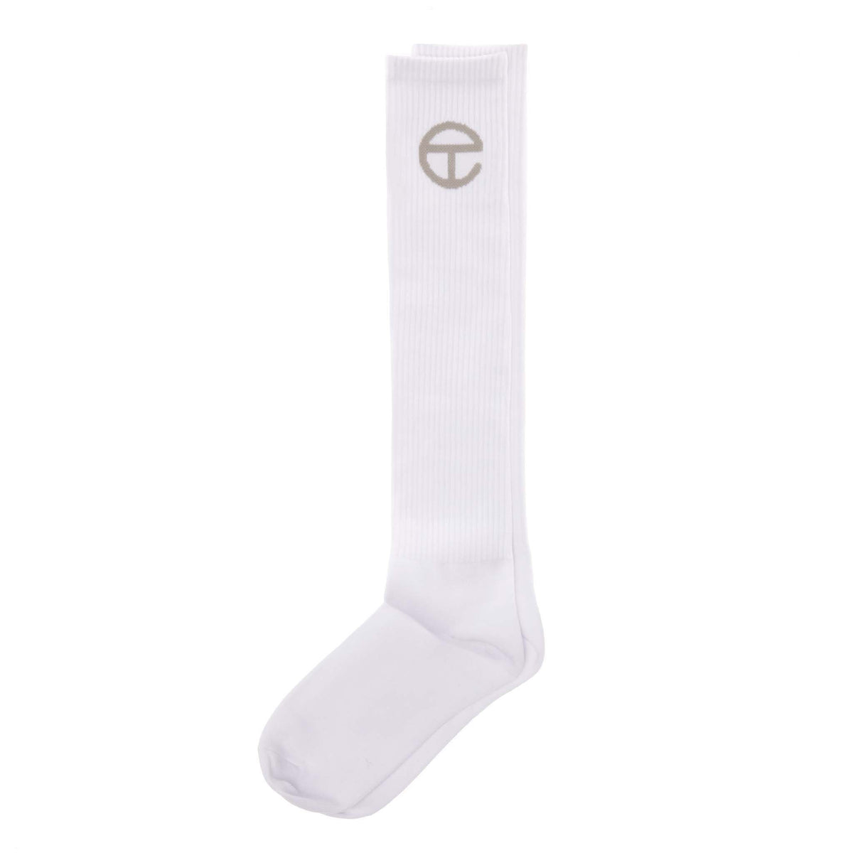 Telfar Logo Socks - White