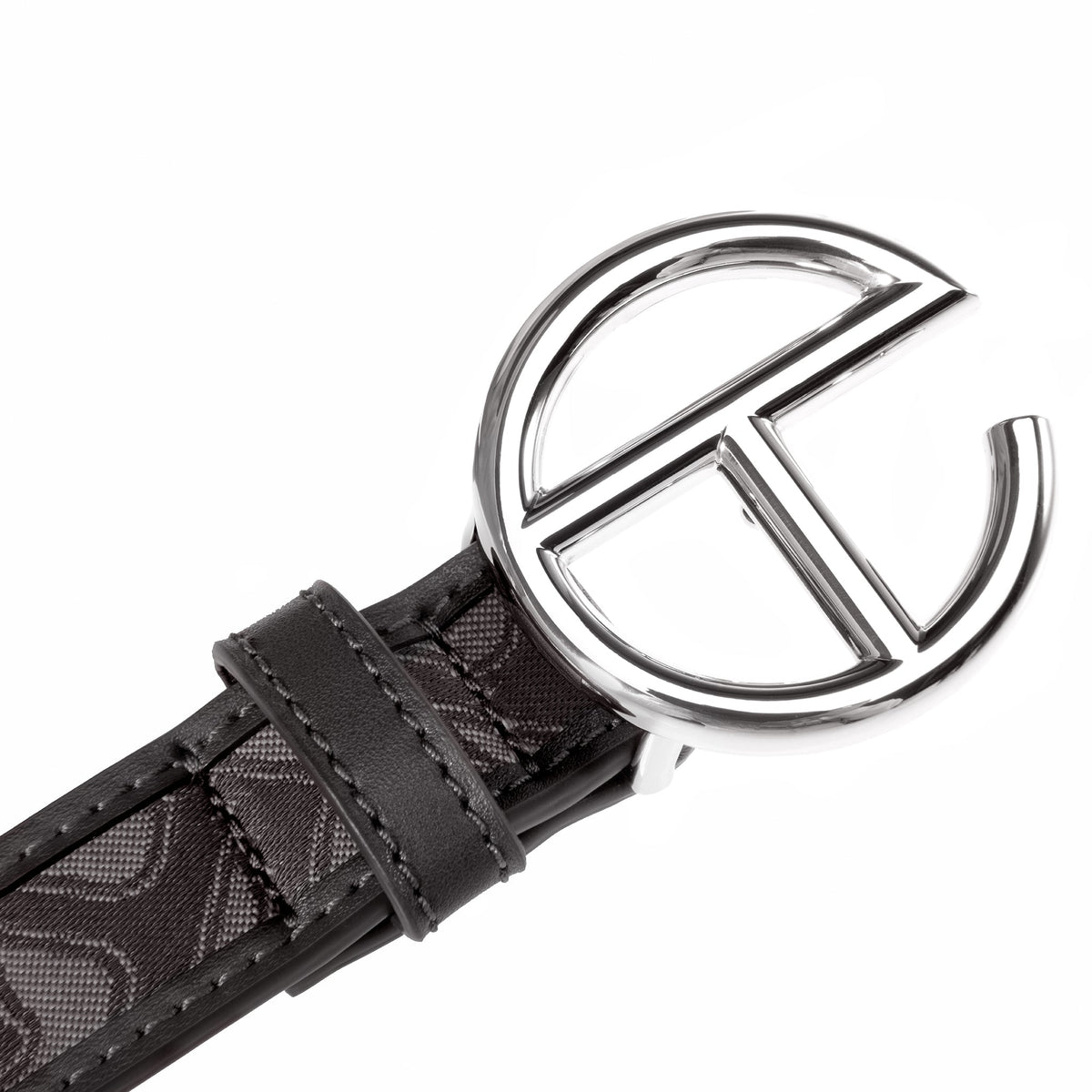 Jacquard Logo Belt - Black Monogram – shop.telfar
