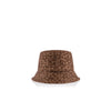 Jacquard Bucket Hat - Chocolate Monogram
