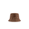 Jacquard Bucket Hat - Chocolate Monogram