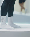 Athletic Logo Socks - White
